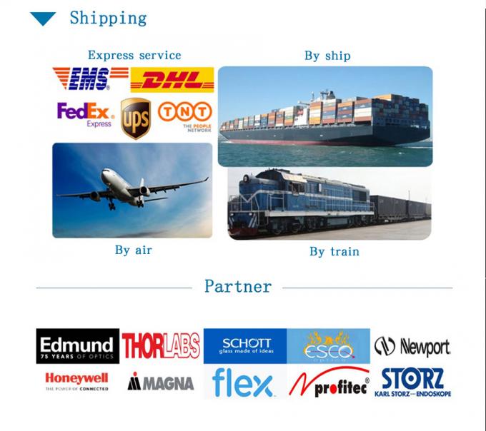 Lente conduzida 150 watts côncava plano-convexa conduzida aspherical do vidro ótico do OEM