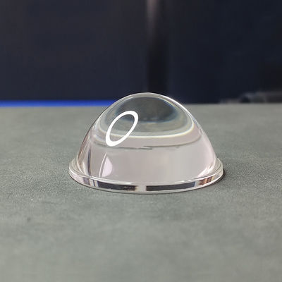 Lente de vidro ótica conduzida do Tir do vidro da lente 50mm do refletor da luz da tocha 10 graus de espiga