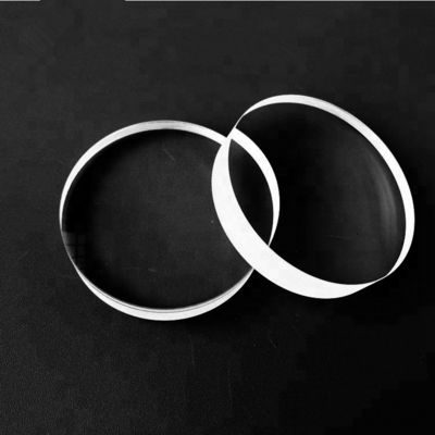 A AR revestiu a lente esférica convexa Antireflective do silicone fundido de Plano revestido