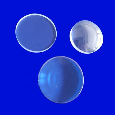 Lente esférica côncava convexa de vidro ótica acromática do telescópio da parelha da lente K9