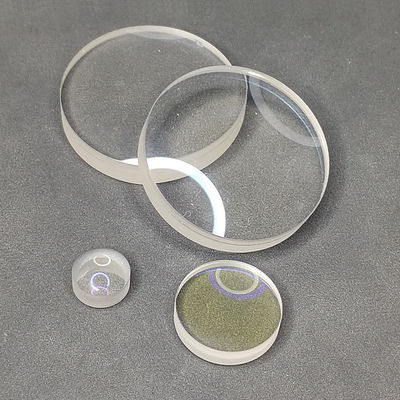 Material colado de vidro ótico do metal BK7 da lente acromática da objetiva tripla