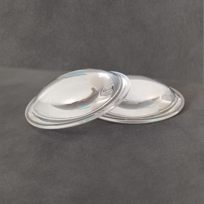 Lente de vidro ótica conduzida do Tir do vidro da lente 50mm do refletor da luz da tocha 10 graus de espiga