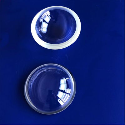 Silicone Sapphire Dome Lens ótica do revestimento da AR para a câmera infravermelha da imagiologia térmica