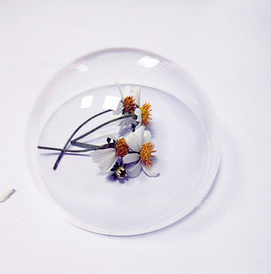 Lente líquida BK7 da abóbada de Fresnel do HDPE claro acrílico de vidro