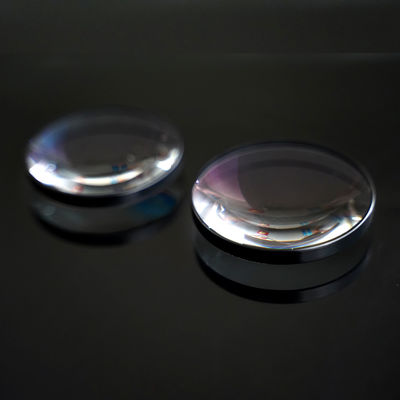 40/20 Optical BK7 Glass Plano Convex Lens PCX Lens For Emitter/Spectrometer