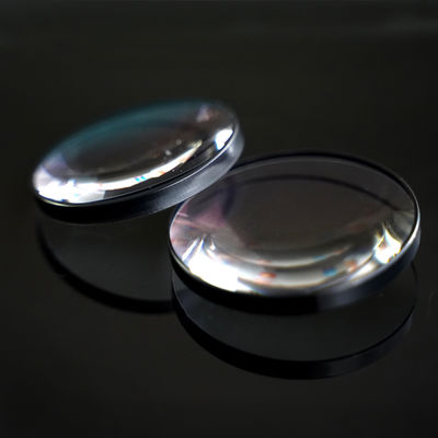 40/20 Optical BK7 Glass Plano Convex Lens PCX Lens For Emitter/Spectrometer