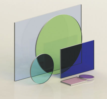 O vidro ótico do polarizador RG715 da folha A5 filtra 5mm a 200mm