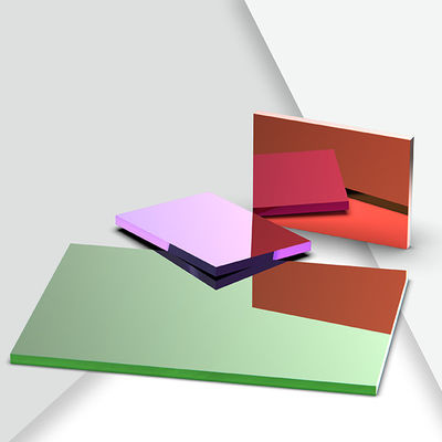 BK7 filtros de vidro óticos de 1.5mm a de 300mm, seletor de frequências da faixa dupla