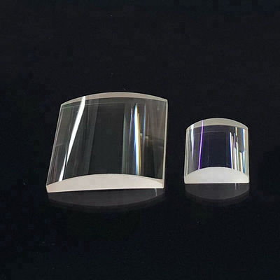 CaF2 espelhos cilíndricos de vidro óticos, lente de Fresnel do quadrado BK7