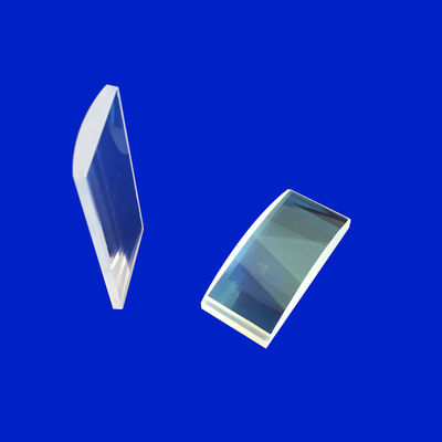 Lente de vidro óptico convexo plano Lentes de cilindro PCX revestidas com NIR