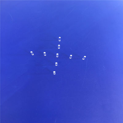 vidro cilíndrico 100mm impermeável Rod de quartzo de 20mm