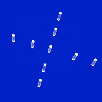 safira 0.5mm de 10mmx60mm a 50mm Rod Lens For Laser Machine de vidro