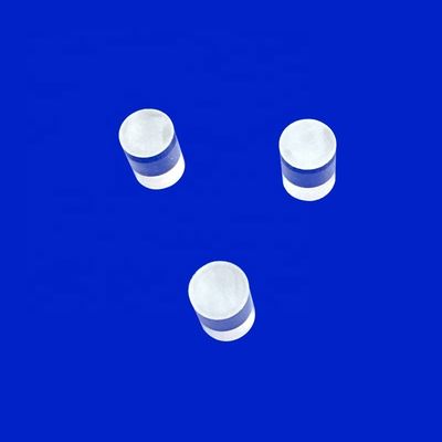 safira 0.5mm de 10mmx60mm a 50mm Rod Lens For Laser Machine de vidro