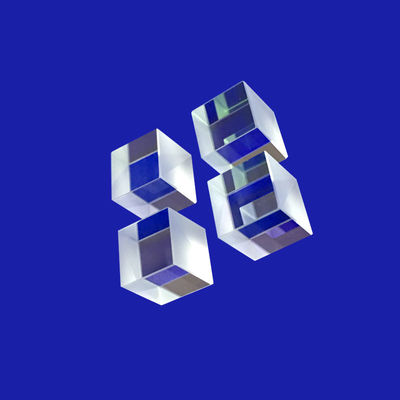 10/5 a 60/40 de projeto transparente da lente ótica, cubo de vidro ótico de X