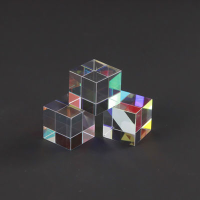 Sapphire Quartz 25x25x25mm Mini Optical Lens Design