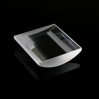 Quartzo plano cilíndrico infravermelho de revestimento da lente BK7 convexa da AR